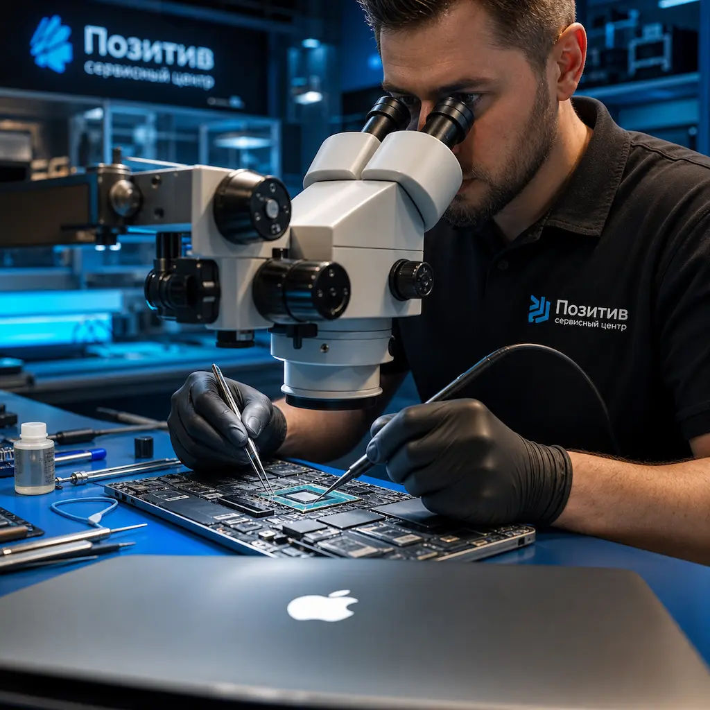 Замена видеокарты Apple MacBook в Дедовске