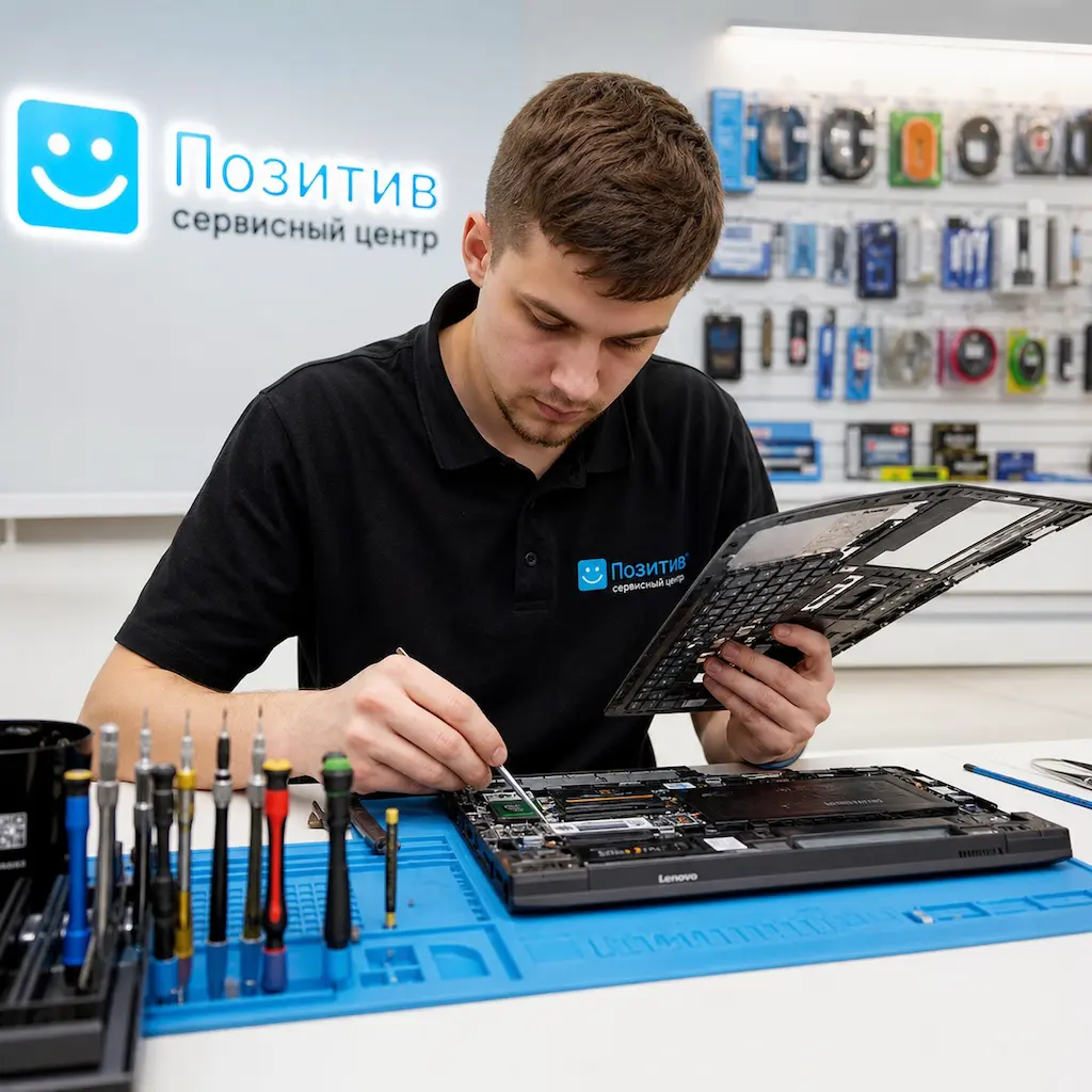 заменить клавиатуру на ноутбуке Lenovo в Дедовске