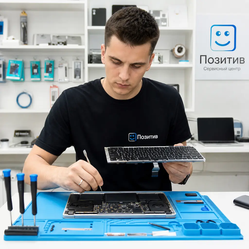 заменить клавиатуру на Apple Macbook в Дедовске