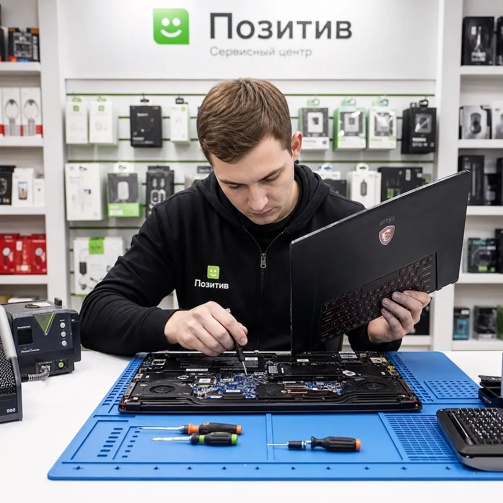 заменить клавиатуру на ноутбуке MSI в Дедовске