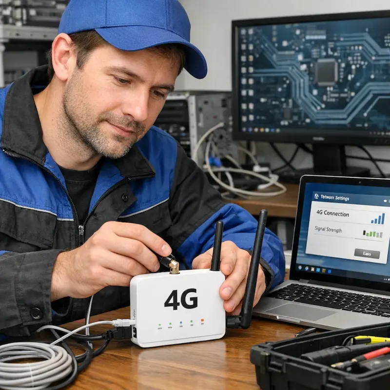 Настройка 4G модема в Дедовске