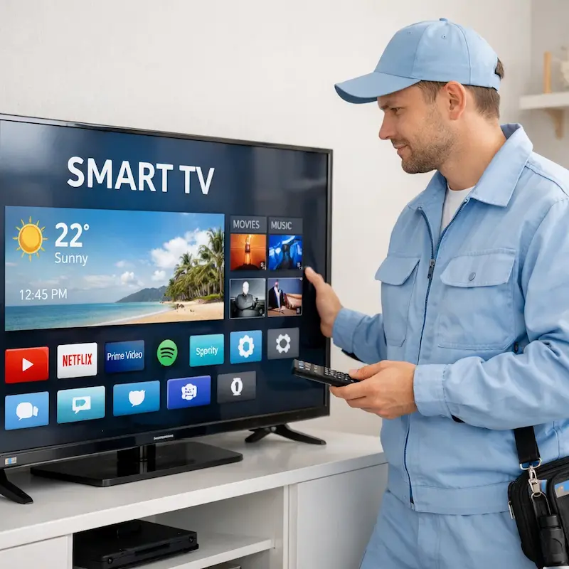 Настройка Smart TV в Дедовске