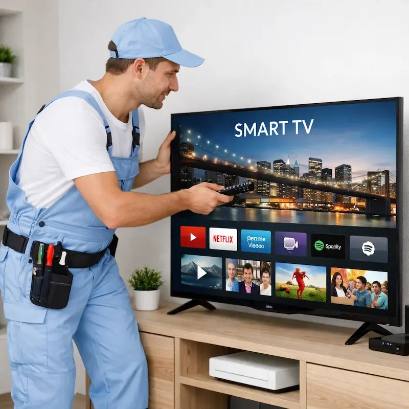Как вызвать мастера для настройки Smart TV в Дедовске