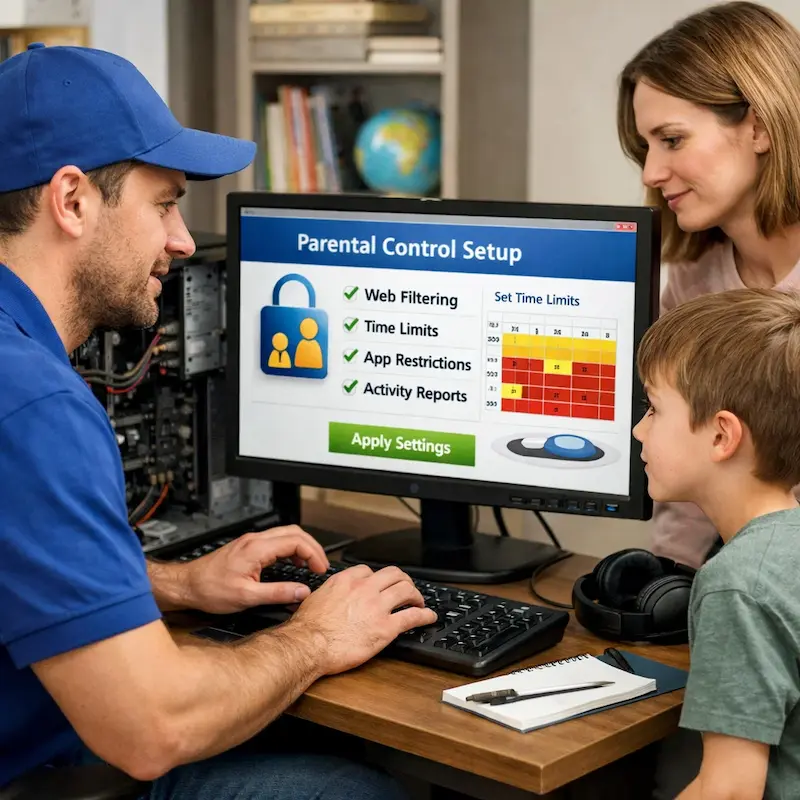 установка родительского контроля в Дедовске