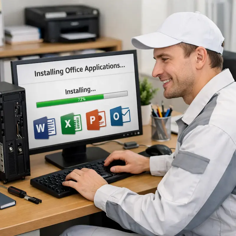 Установка и настройка программ на компьютере в Дедовске