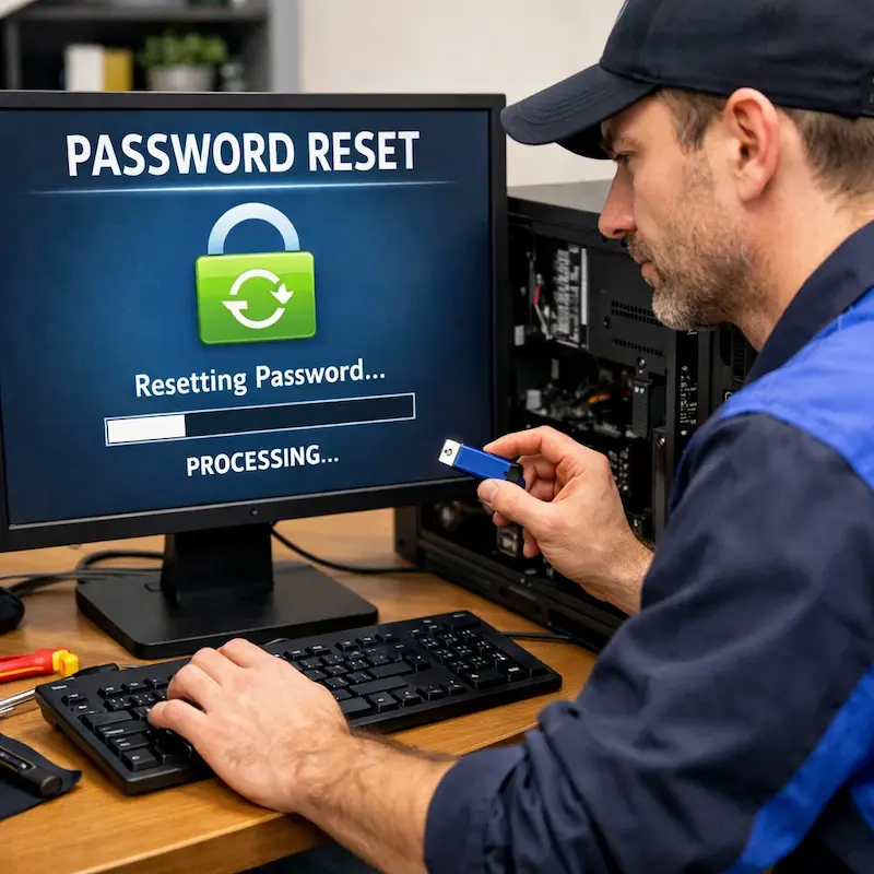 Удаление пароля на компьютере в Дедовске