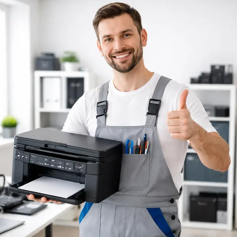 Установка и настройка принтера в Дедовске