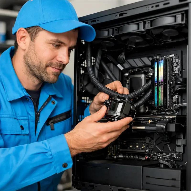 Установка СЖО на ПК в Дедовске