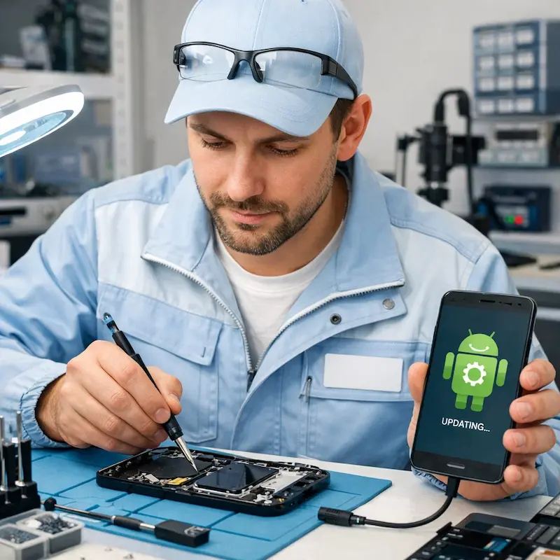 Настройка системы Android в Дедовске