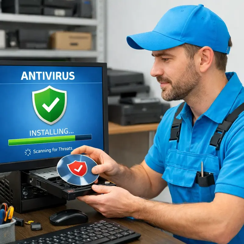 Установка антивируса в Дедовске на дому