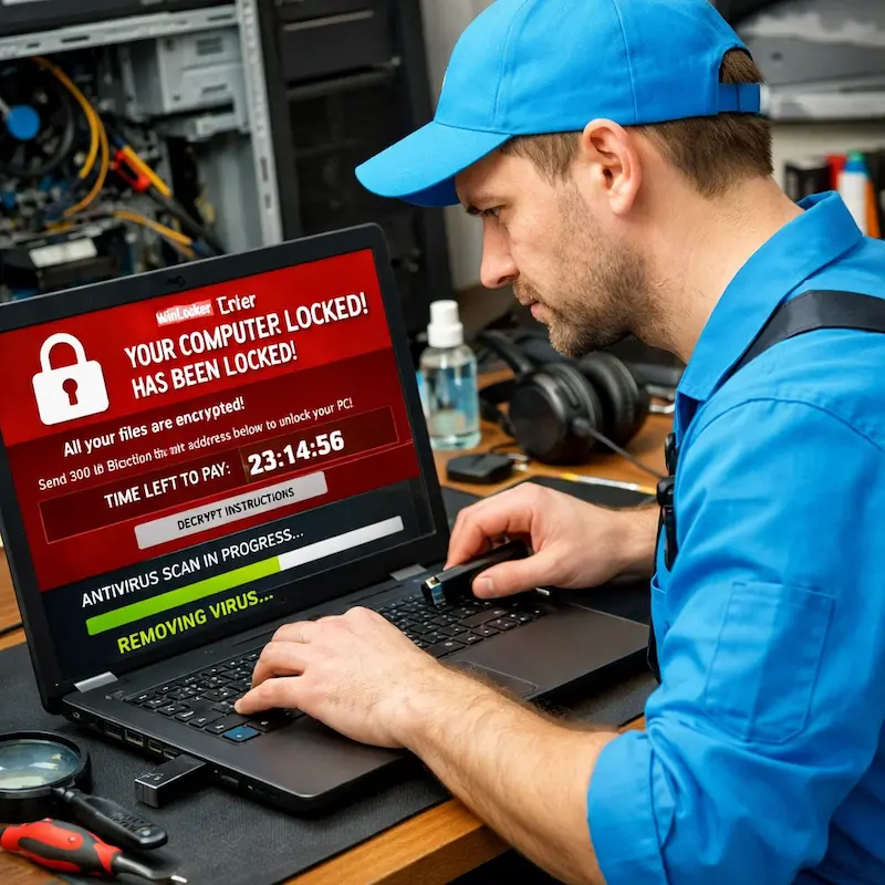 Удалить винлокер в Дедовске